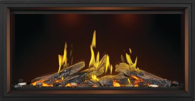 Napoleon: Tall Linear Vector TLV50L with Luminous Logs