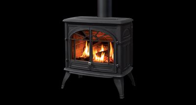 Enviro: Westport Cast Iron Freestanding (Standing Pilot) - Painted Black