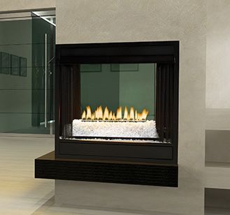 White Mountain Hearth: Loft Vent-Free Multi-Sided Burner (IP)