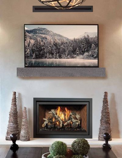 Fireplace Xtrordinair: 564 TRV 35K Clean Face Deluxe