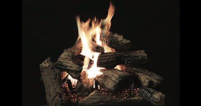 White Mountain Hearth: Kensington Forest Ceramic Fiber Log Set - 18"