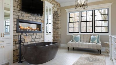 Heat & Glo: Mezzo 72 See-Through Fireplace