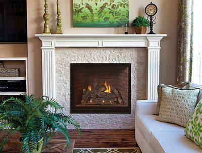 White Mountain Hearth: Tahoe Clean-Face Luxury Traditional 36 (Multi-Function Control)
