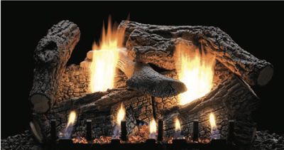 White Mountain Hearth: Super Sassafras Log Set - 30"