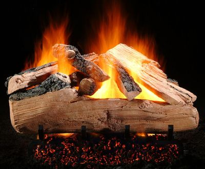 Hargrove: 18" Western Pine Full Pan Log Set