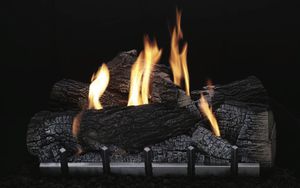 White Mountain Hearth: Outdoor Wildwood Refractory Log Set - 30"