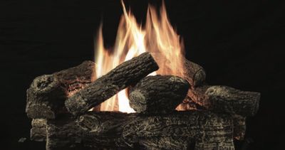 White Mountain Hearth: Tree House 7-Piece Log Set - 18"