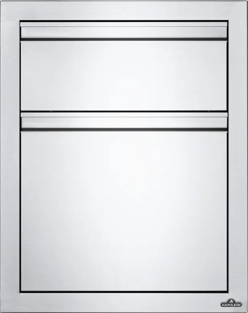 Napoleon 18" X 24" Double Drawer: Large and Standard  grill