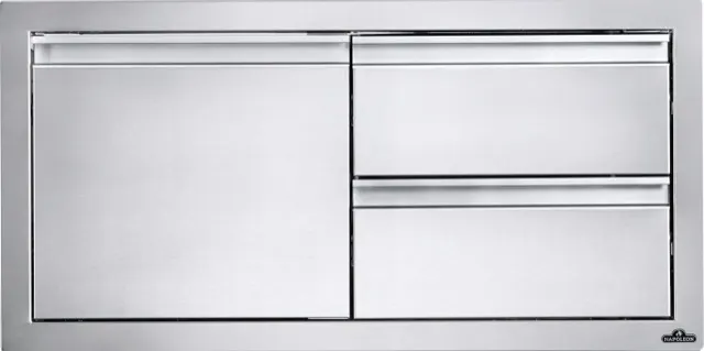 Napoleon 36" X 16" Single Door & Double Drawer Combo  grill