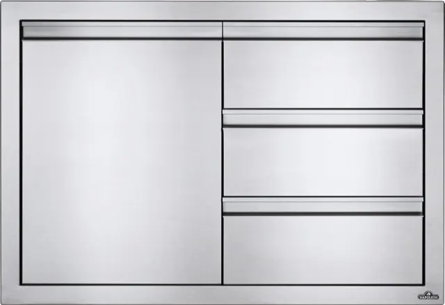 Napoleon 36" X 24" Single Door & Triple Drawer Combo  grill
