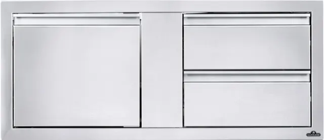 Napoleon 42" X 16" Single Door & Double Drawer Combo  grill