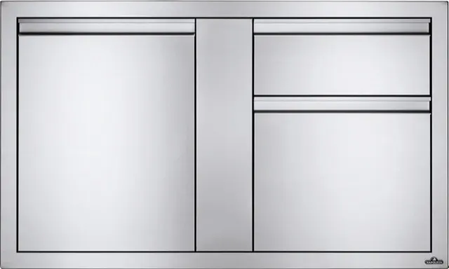 Napoleon 42" X 24" Large Single Door & Standard Drawer  grill