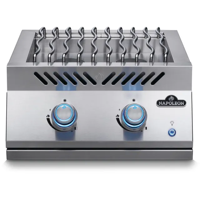 Napoleon Built-In 700 Series 18" Dual Range Top Burner Propane, Stainless Steel gas grill
