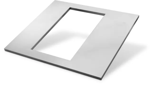 Napoleon OASIS® 24" x 26" Stainless Steel End Countertop with 10" Burner Cutout  grill