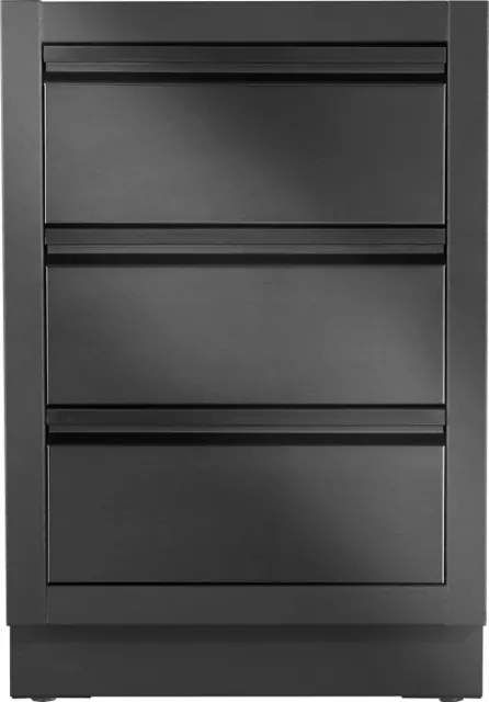 Napoleon OASIS® Three Drawer Cabinet, Matte Black  grill