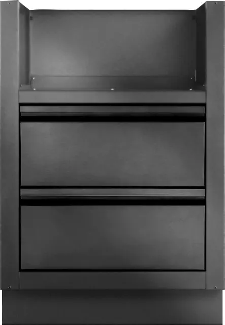 Napoleon OASIS® Under Grill Cabinet for Built-in 700 Series Dual Burners, Matte Black  grill