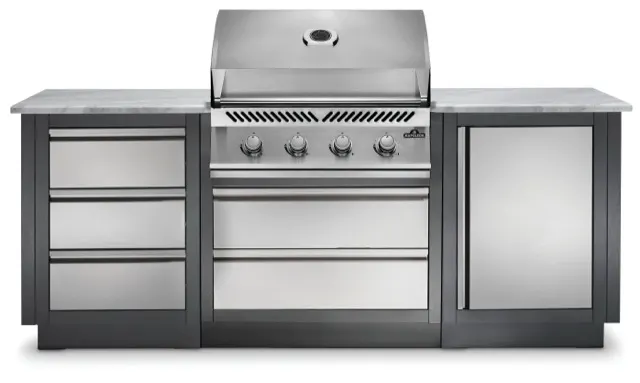 Napoleon OASIS® 100 Bundle, Built-in 500 Series 32 Propane, Stainless Steel gas grill