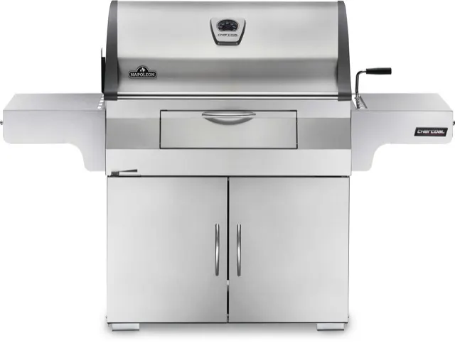 Napoleon Charcoal Professional Grill, Stainless Steel charcoal grill