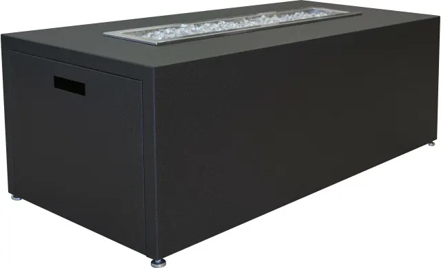 Stoll Milan Linear Fire Pit Table gas grill