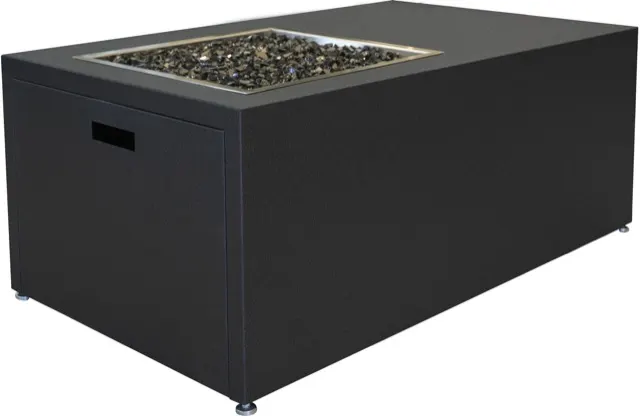 Stoll Milan Offset Fire Pit Table gas grill