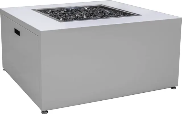 Stoll Milan Square Fire Pit Table gas grill