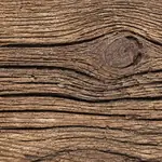Brown Magra Hearth Natural Wood in Brown