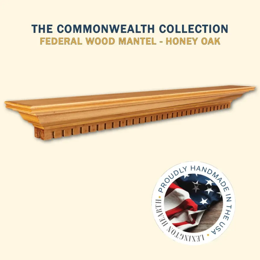 Federal Fireplace Mantel by Lexington Hearth