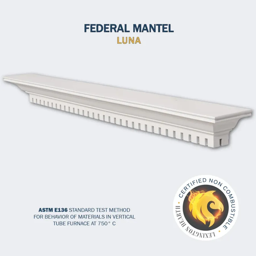 Federal Non-Combustible Mantel by Lexington Hearth