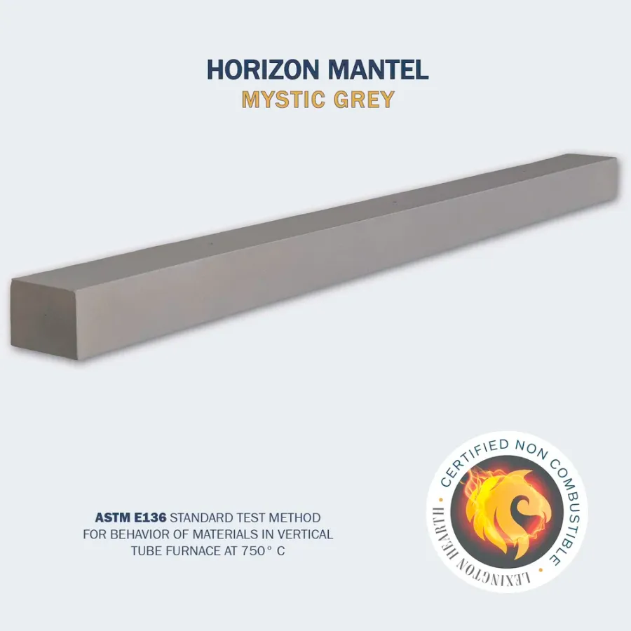 Horizon Fireplace Mantel by Lexington Hearth