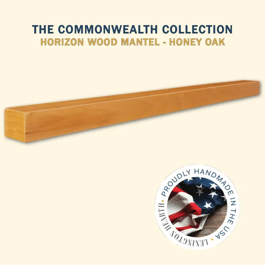 Horizon Fireplace Mantel by Lexington Hearth