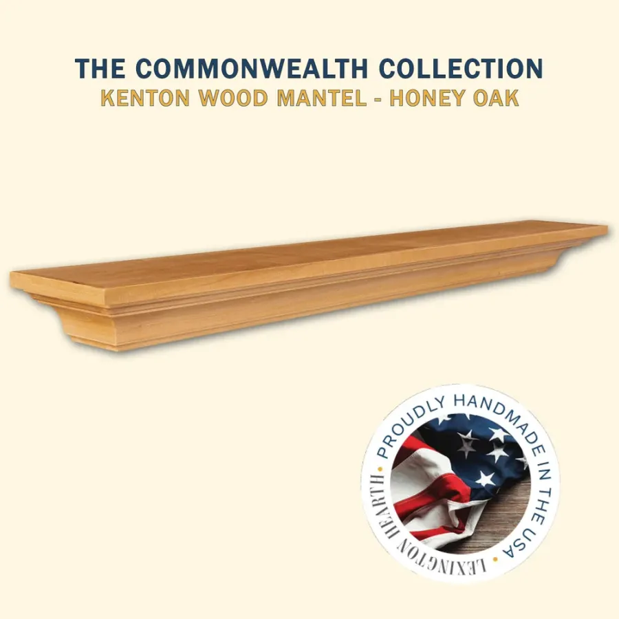 Kenton Wood Mantel by Lexington Hearth