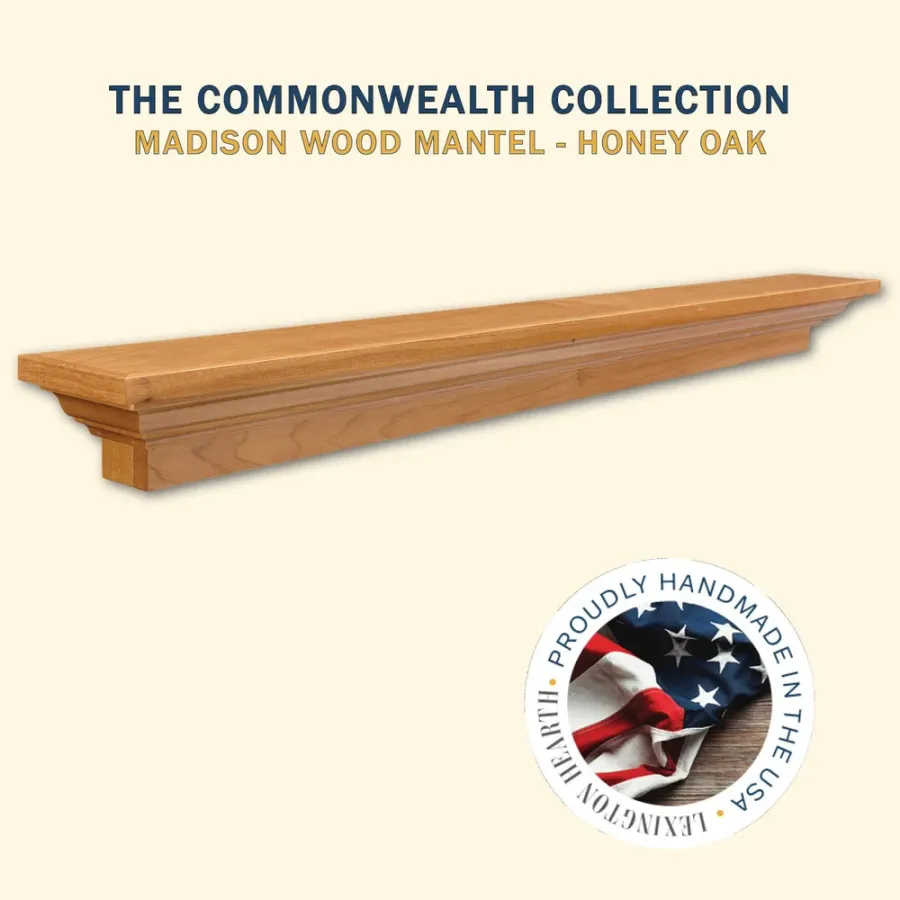 Madison Fireplace Mantel by Lexington Hearth