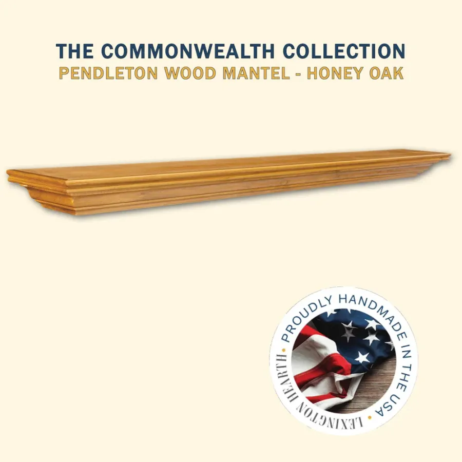 Pendleton Fireplace Wood Mantel by Lexington Hearth