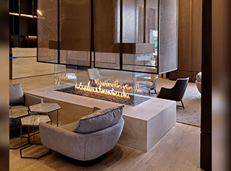 Stellar: Enlight Island Gas Fireplace