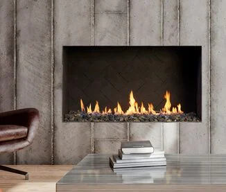 Stellar: Enlight Open Hearth Single-Sided Gas Fireplace