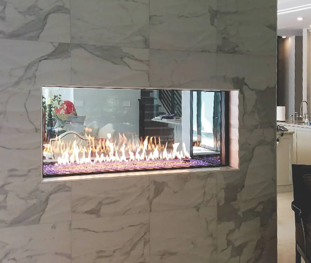 Stellar: Enlight See-Through Gas Fireplace